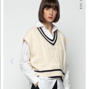 Oak and Fort sweater vest